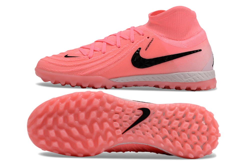 Nike Phantom Luna Elite NU TF Artificial Turf Soccer Shoes - Red/Pink/Black 0