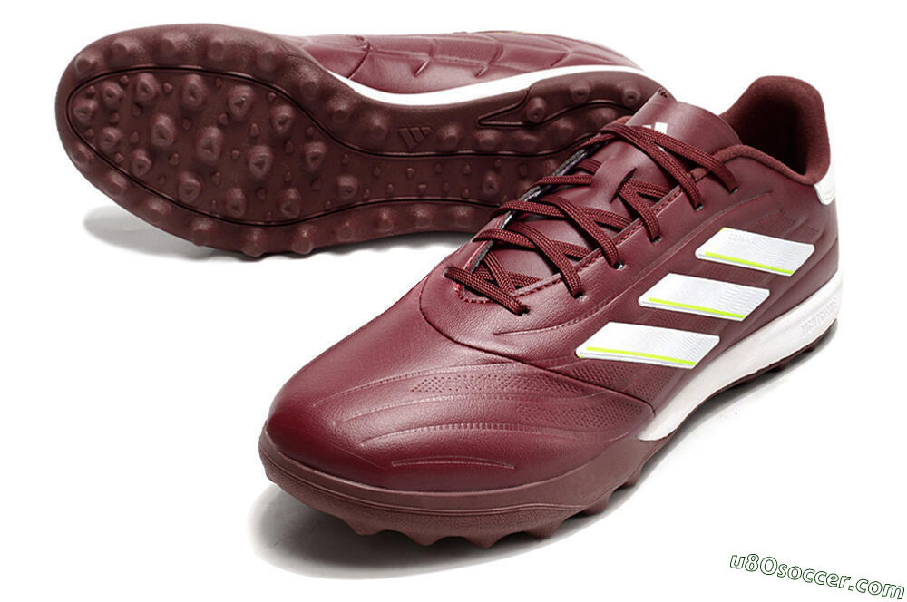 Adidas Copa Pure.3 TF Artificial Turf Soccer Shoes - Red/White/Yellow 3