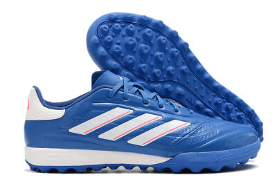 Adidas Copa Pure.3 TF Artificial Turf Soccer Shoes - Blue/White/Pink