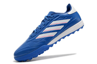 Adidas Copa Pure.3 TF Artificial Turf Soccer Shoes - Blue/White/Pink