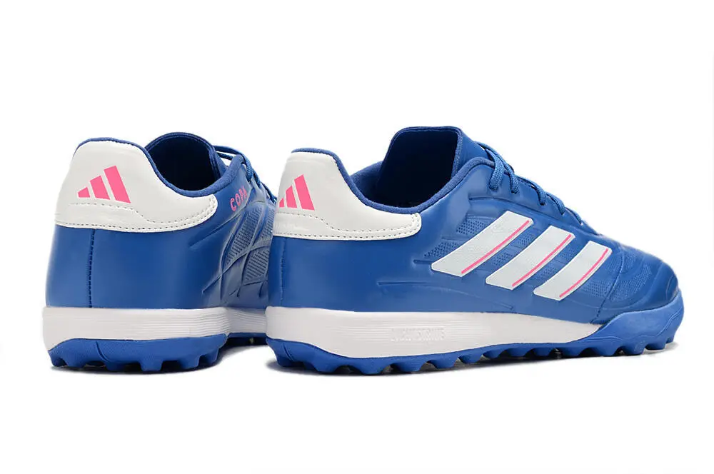 SupuS　 Blue White Pink TF Artificial Turf Soccer Shoes - Latest