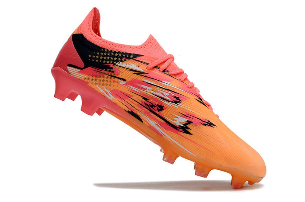 Puma Ultra Ultimate FG Firm Ground Soccer Cleats - Yellow/Black/Red 4
