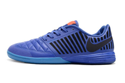 Nike Lunar Gato 2 IC Indoor & Futsal Soccer Shoes - Blue/Black/Pink