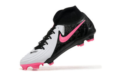 Nike Phantom Luna Elite FG Firm Ground Soccer Cleats - White/Black/Pink