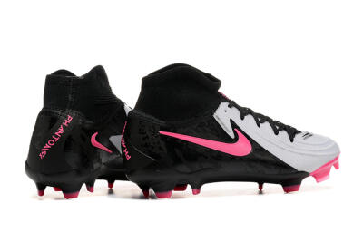 Nike Phantom Luna Elite FG Firm Ground Soccer Cleats - White/Black/Pink