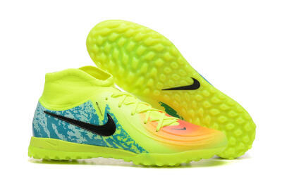 Nike Phantom GX 2 Luna Elite TF Artificial Turf Soccer Shoes - Yellow/Blue/Black