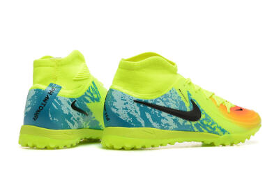 Nike Phantom GX 2 Luna Elite TF Artificial Turf Soccer Shoes - Yellow/Blue/Black