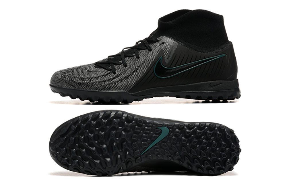 Nike Phantom GX 2 Luna Elite TF Artificial Turf Soccer Shoes - Grey/Black/Jade 0