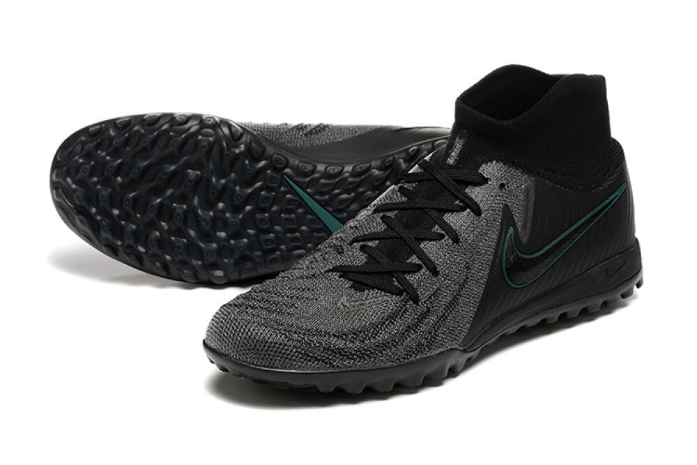 Nike Phantom GX 2 Luna Elite TF Artificial Turf Soccer Shoes - Grey/Black/Jade 3