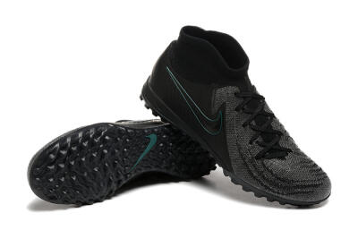 Nike Phantom GX 2 Luna Elite TF Artificial Turf Soccer Shoes - Grey/Black/Jade