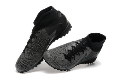 Nike Phantom GX 2 Luna Elite TF Artificial Turf Soccer Shoes - Grey/Black/Jade
