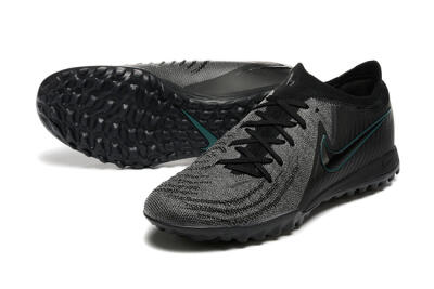 Nike Phantom GX 2 Elite TF Artificial Turf Soccer Shoes - Grey/Black/Jade