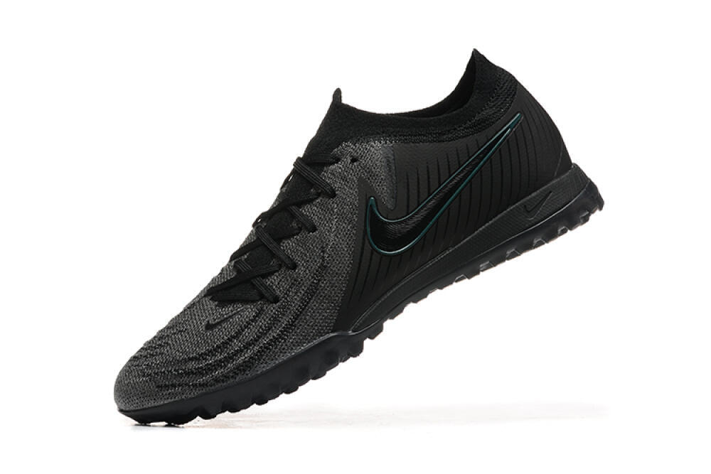 Nike Phantom GX 2 Elite TF Artificial Turf Soccer Shoes - Grey/Black/Jade 8