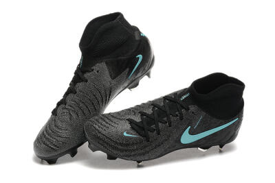 Nike Phantom Luna Elite FG Firm Ground Soccer Cleats - Grey/Black/Jade