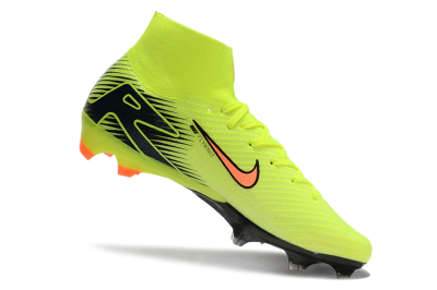 Nike Air Zoom Mercurial Superfly 10 Elite FG Firm Ground Soccer Cleats - Yellow/Black/Orange