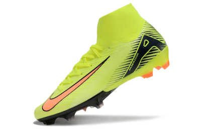 Nike Air Zoom Mercurial Superfly 10 Elite FG Firm Ground Soccer Cleats - Yellow/Black/Orange