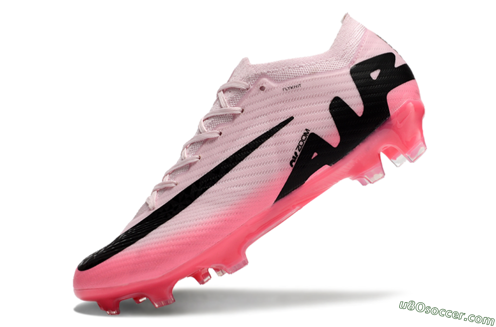 Nike Air Zoom Mercurial Vapor 15 Elite FG Firm Ground Soccer Cleats - Pink/Black 5