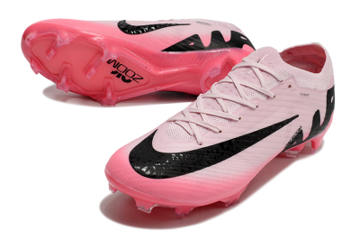 Nike Air Zoom Mercurial Vapor 15 Elite FG Firm Ground Soccer Cleats - Pink/Black