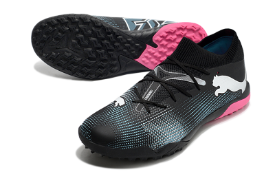Puma Future Ultimate TF Artificial Turf Soccer Shoes - Black/Blue/White