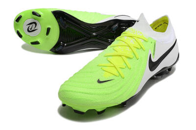Nike Phantom Luna Elite NU FG Firm Ground Soccer Cleats - Green/White/Black
