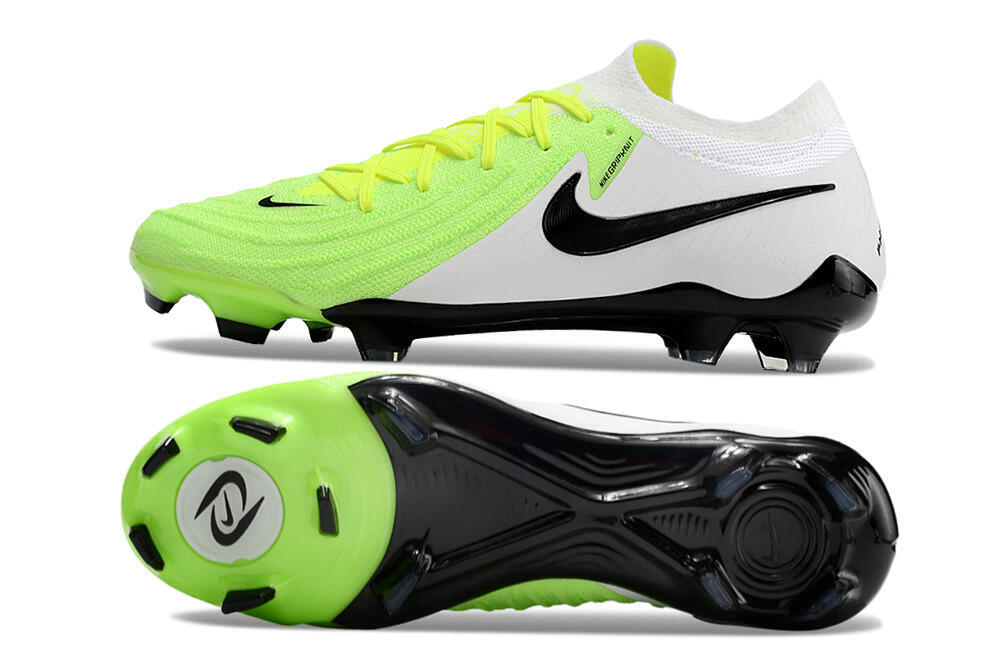 Nike Phantom Luna Elite NU FG Firm Ground Soccer Cleats - Green/White/Black 0