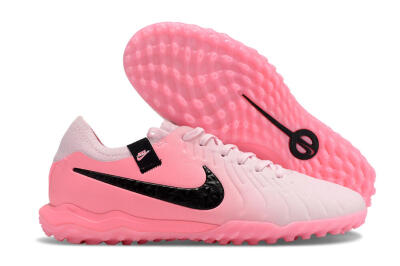 Nike Tiempo Legend 10 Elite TF Artificial Turf Soccer Shoes - Pink/White/Black