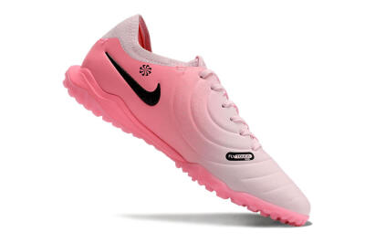 Nike Tiempo Legend 10 Elite TF Artificial Turf Soccer Shoes - Pink/White/Black