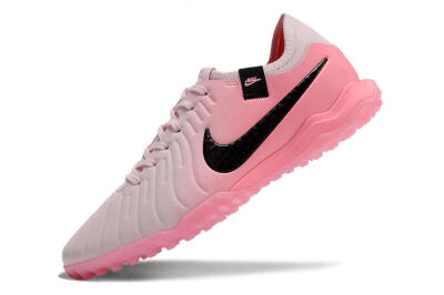 Nike Tiempo Legend 10 Elite TF Artificial Turf Soccer Shoes - Pink/White/Black