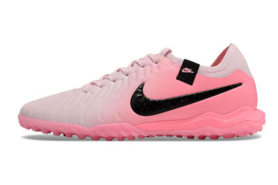 Nike Tiempo Legend 10 Elite TF Artificial Turf Soccer Shoes - Pink/White/Black