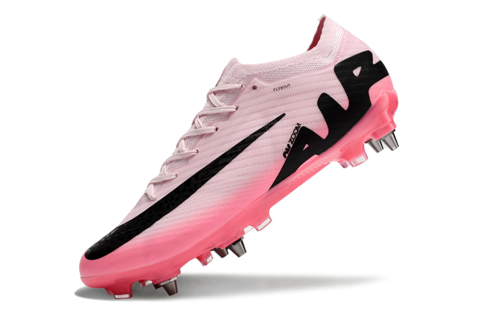 Nike Air Zoom Mercurial Vapor 15 Elite SG Soft Ground Soccer Cleats - Pink/Black 5