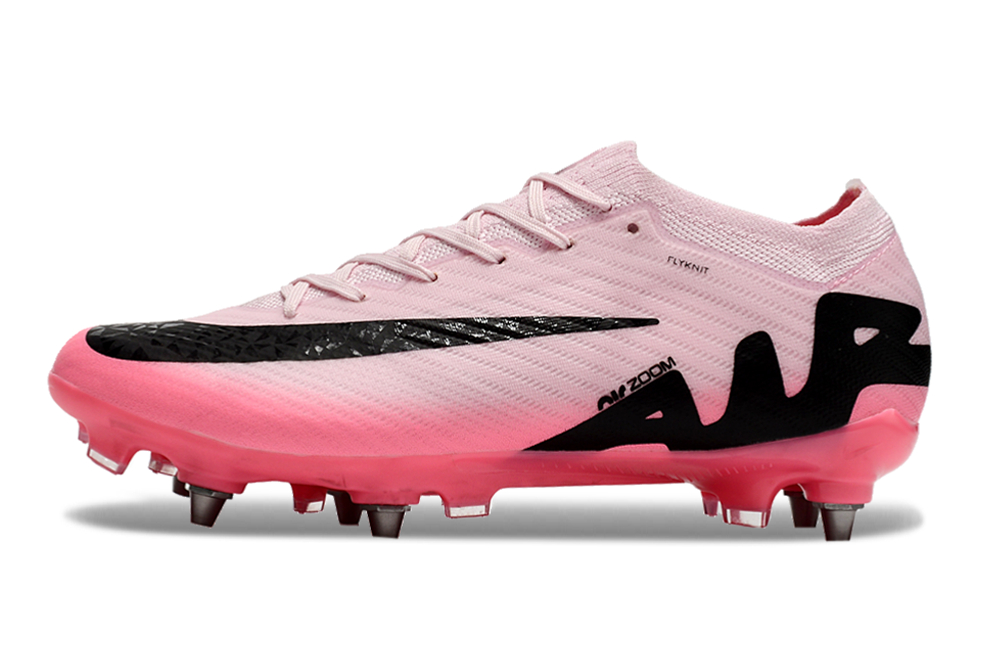 Nike Air Zoom Mercurial Vapor 15 Elite SG Soft Ground Soccer Cleats - Pink/Black 2