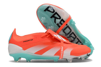 Adidas Predator Elite Foldover Tongue FG Firm Ground Soccer Cleats - Red/White/Green
