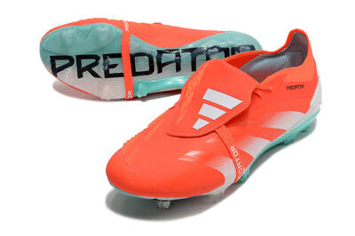 Adidas Predator Elite Foldover Tongue FG Firm Ground Soccer Cleats - Red/White/Green