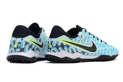 Nike Tiempo Legend 10 Pro TF Artificial Turf Soccer Shoes - Blue/Black/Yellow
