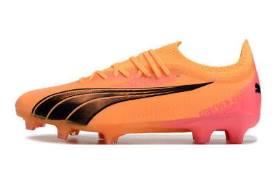 Puma Ultra Ultimate FG Firm Ground Soccer Cleats - Orange/Black