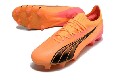 Puma Ultra Ultimate FG Firm Ground Soccer Cleats - Orange/Black