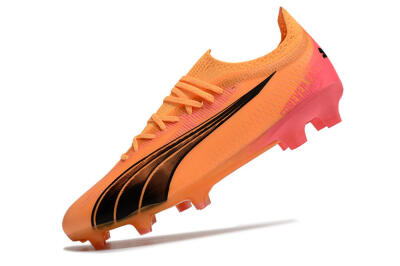 Puma Ultra Ultimate FG Firm Ground Soccer Cleats - Orange/Black