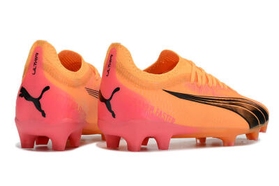 Puma Ultra Ultimate FG Firm Ground Soccer Cleats - Orange/Black