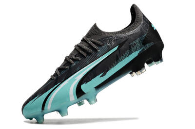 Puma Ultra Ultimate FG Firm Ground Soccer Cleats - Black/Jade