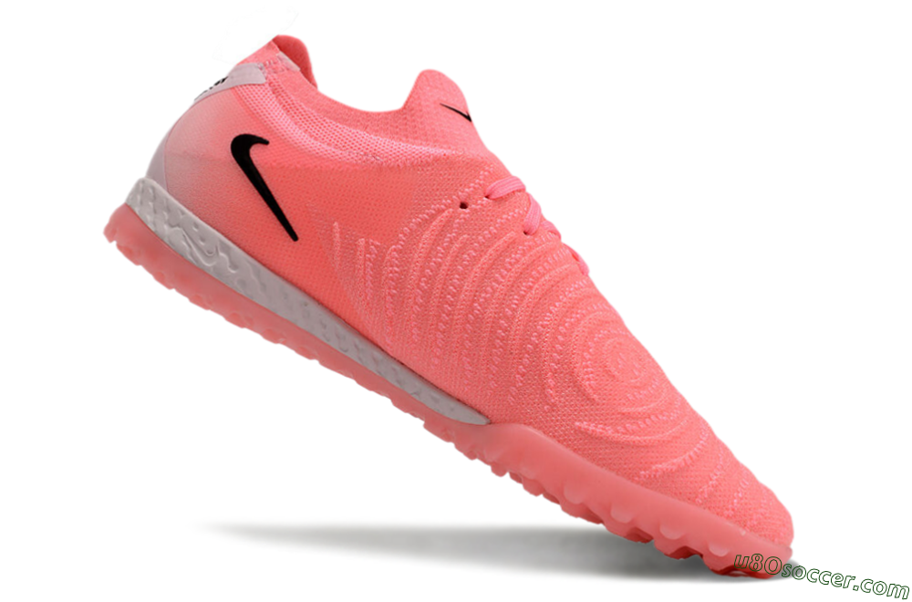 Nike Phantom Luna Elite TF Artificial Turf Soccer Shoes - Pink/Black 4