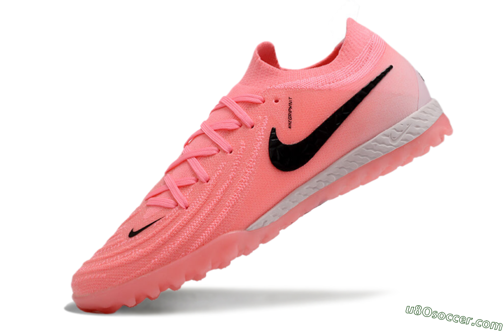 Nike Phantom Luna Elite TF Artificial Turf Soccer Shoes - Pink/Black 5