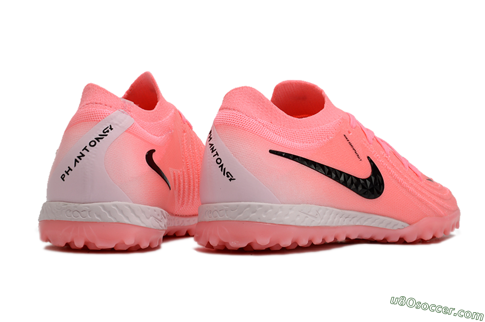 Nike Phantom Luna Elite TF Artificial Turf Soccer Shoes - Pink/Black 6