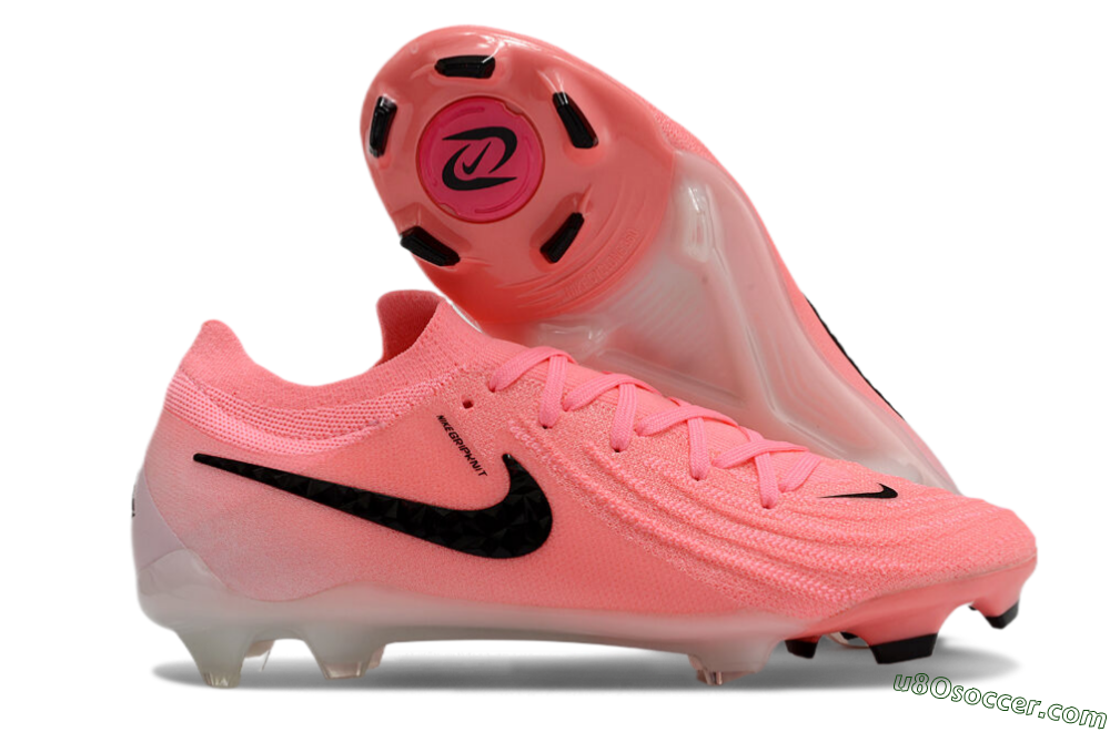 Nike Phantom Luna Elite FG Firm Ground Soccer Cleats - Pink/Black 1