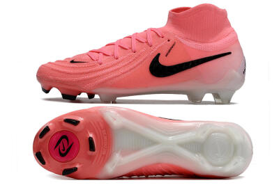 Nike Phantom Luna Elite FG Firm Ground Soccer Cleats - Pink/Black