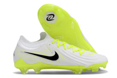 Nike Phantom Luna Elite NU FG Firm Ground Soccer Cleats - White/Yellow/Black