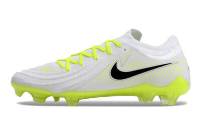 Nike Phantom Luna Elite NU FG Firm Ground Soccer Cleats - White/Yellow/Black