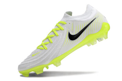 Nike Phantom Luna Elite NU FG Firm Ground Soccer Cleats - White/Yellow/Black