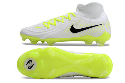 Nike Phantom Luna Elite NU FG Firm Ground Soccer Cleats - White/Yellow/Black
