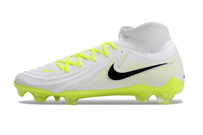 Nike Phantom Luna Elite NU FG Firm Ground Soccer Cleats - White/Yellow/Black