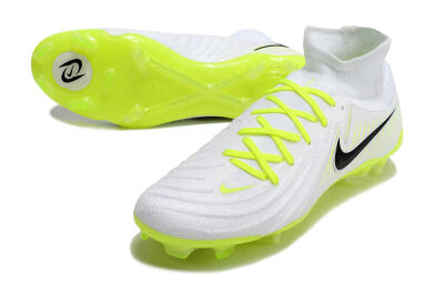 Nike Phantom Luna Elite NU FG Firm Ground Soccer Cleats - White/Yellow/Black